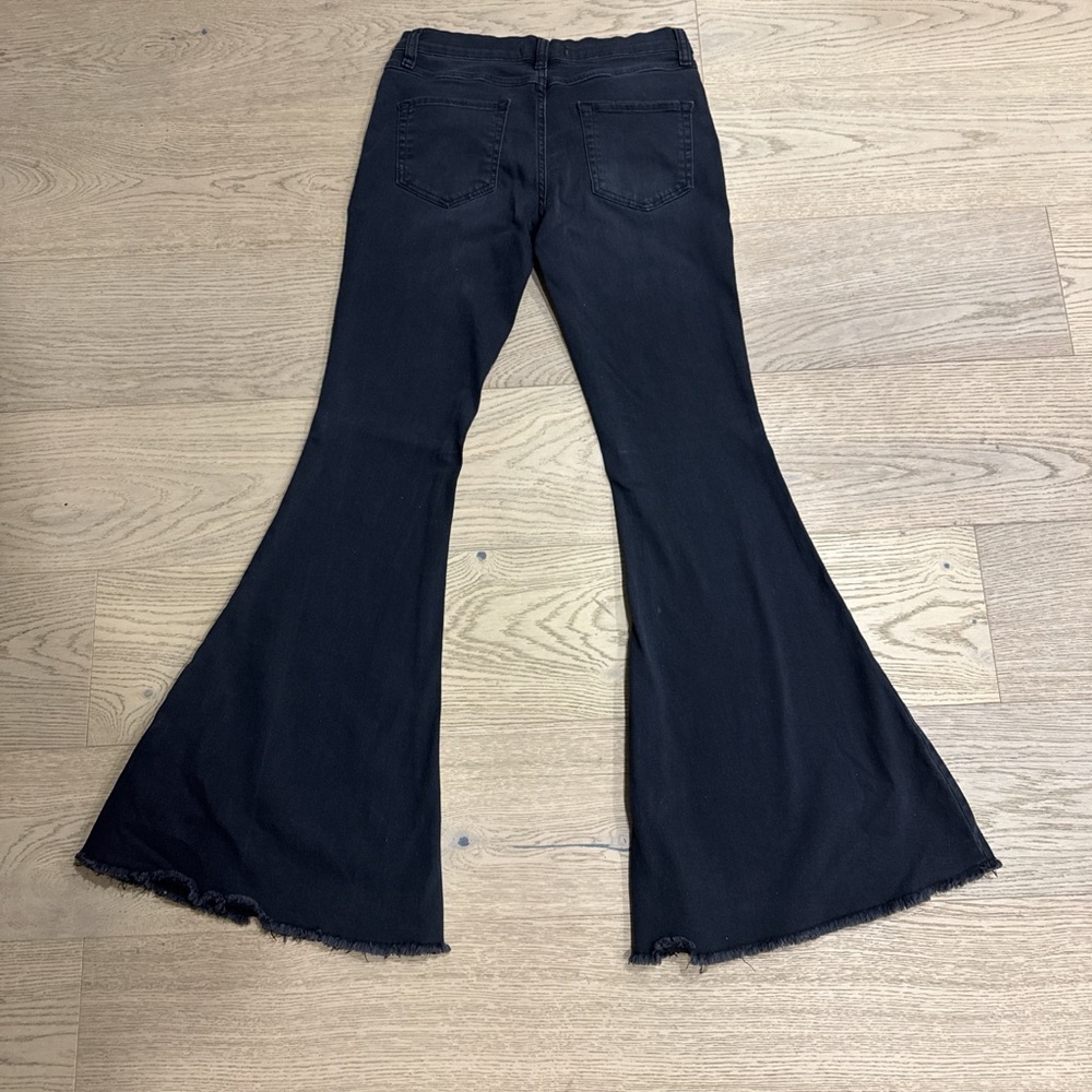 We The Free Midnight Black Flare Jeans